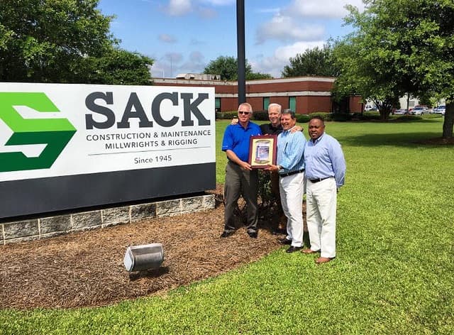 BB&T Safety Awards | News | H.A. Sack Company