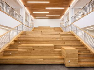 The Sack Company | Savannah Country Day School | Stairs and Seating Design Element